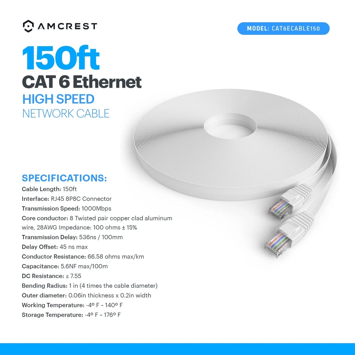 CAT6E - 150ft