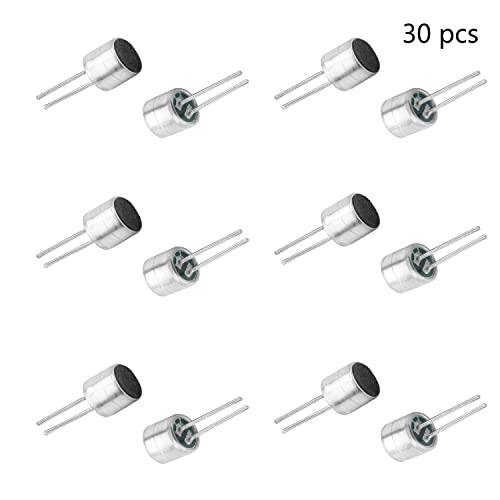 6050P 52DB Wired Microphone - Electret 6 x 5mm With Pins