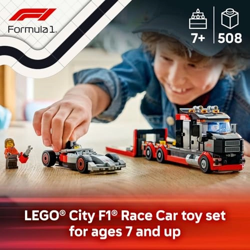 City F1 Display Truck With Audi F1 Race Car (60493)