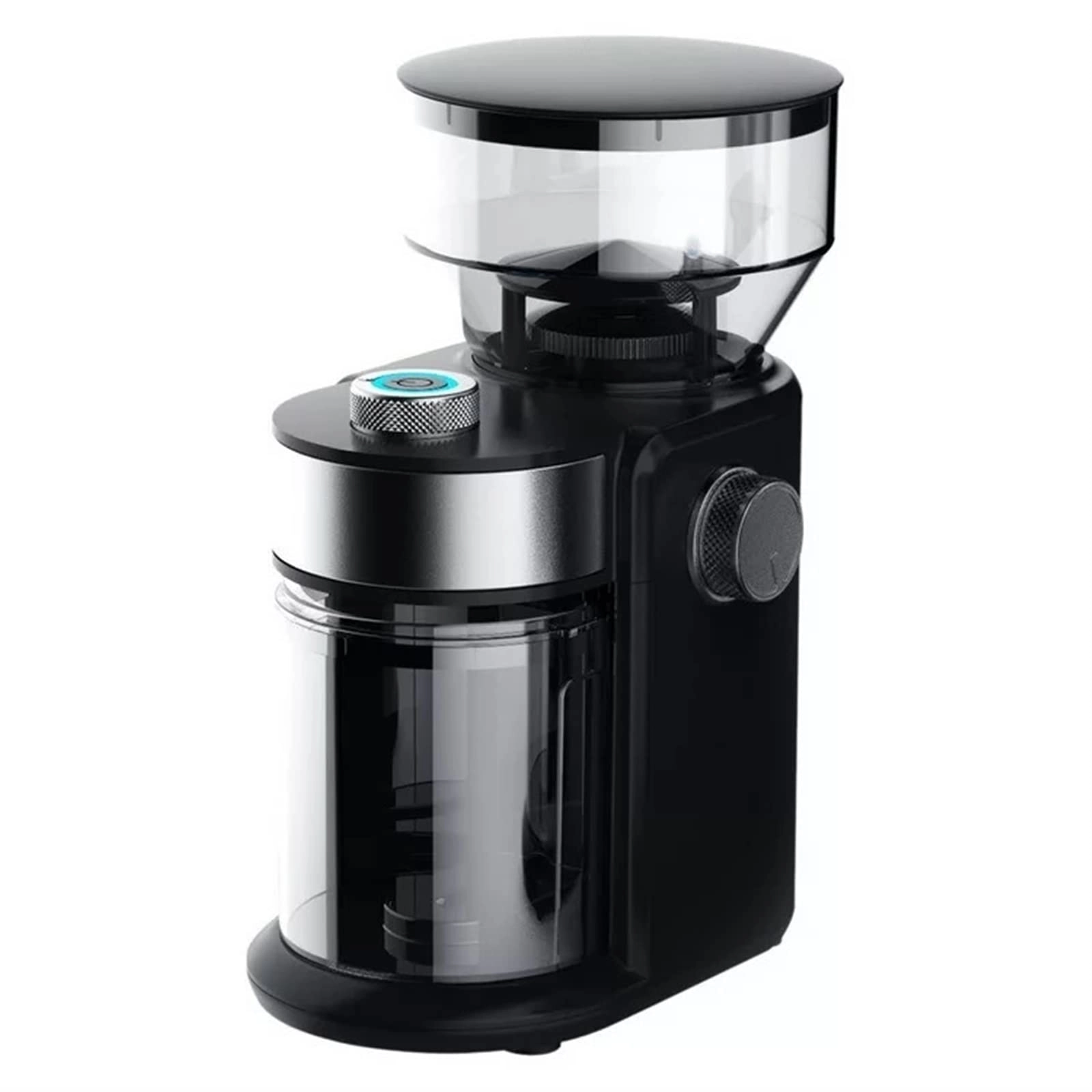 PULTRT Coffee Grinder - Burr Flat Wheel 18 Levels