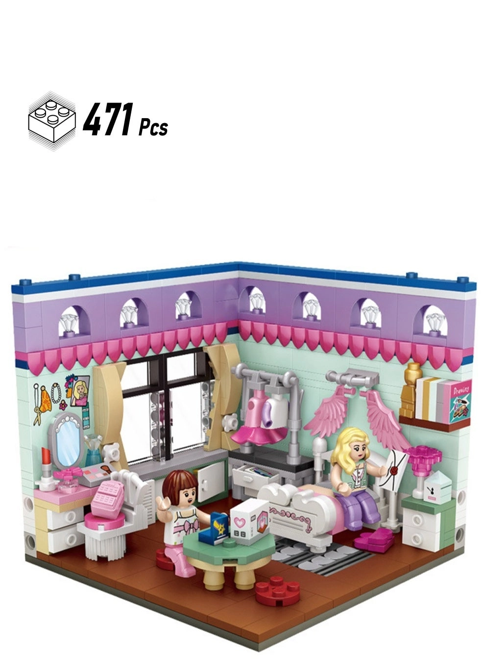 Loquat Bedroom Model Set - Bedroom 471pcs