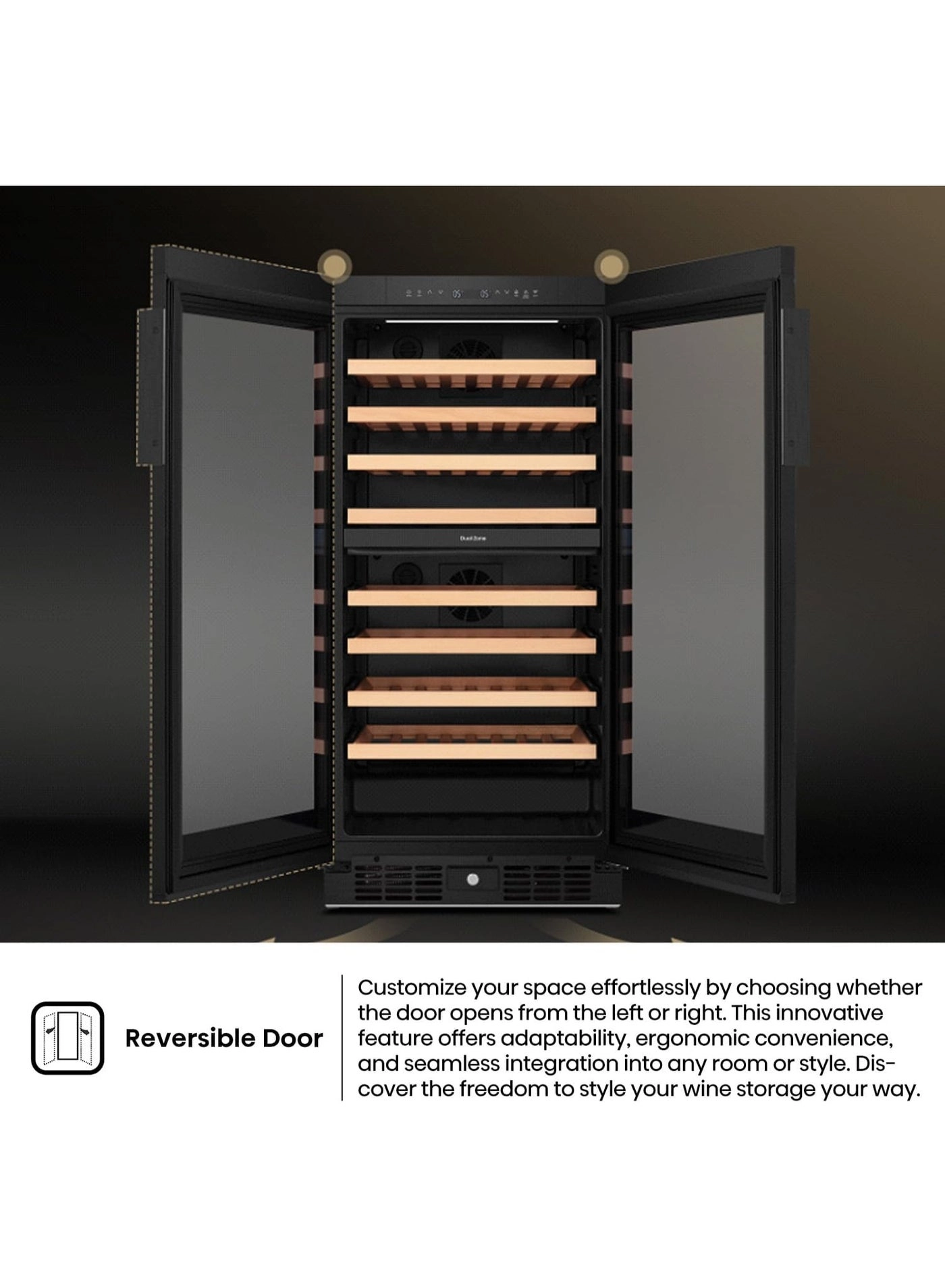 RW3N230GELF - Single Zone 108 Bottles