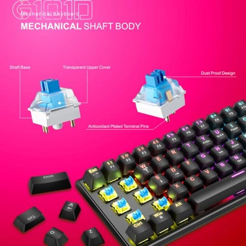 Mechanical RGB Gaming Keyboard - Wired