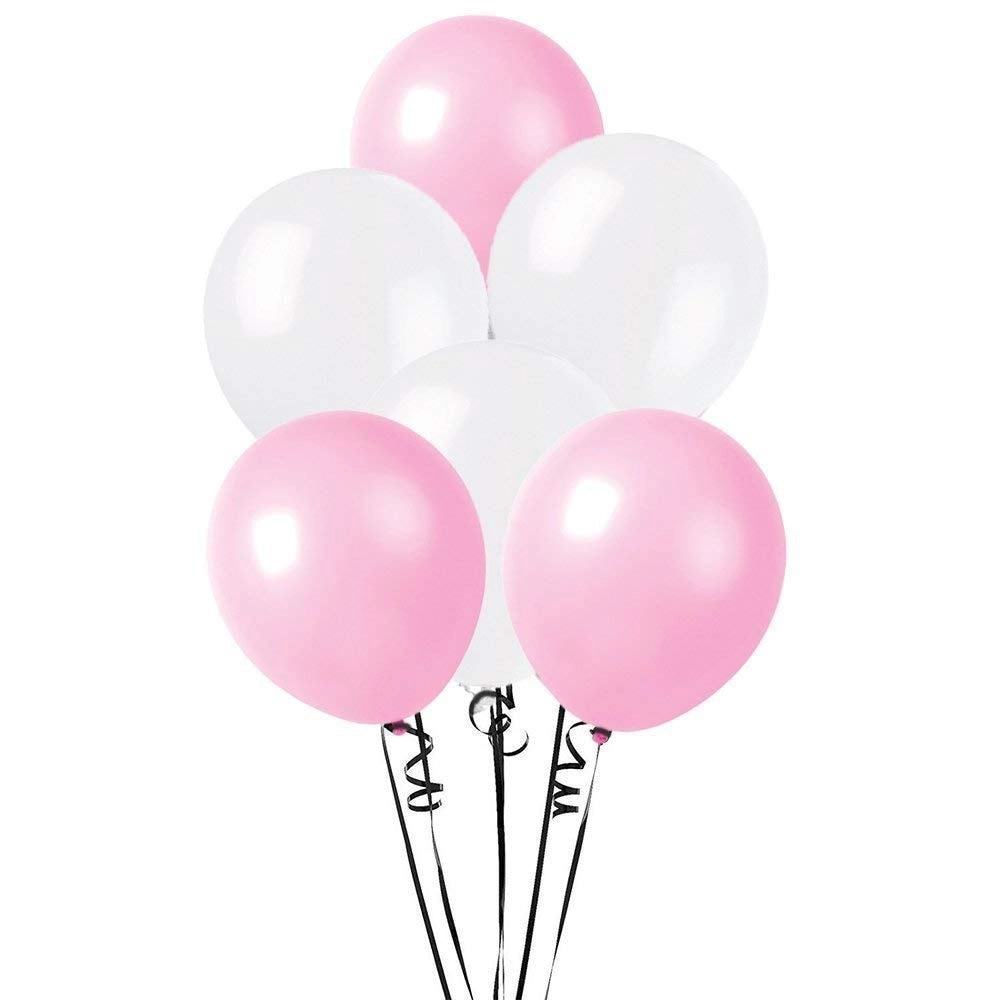 Latex Balloons - 50pcs Wedding Valentines Bridal Shower Birthday Party