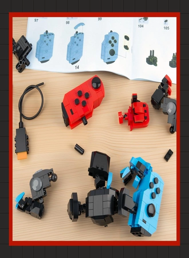 Mech Building Set - Classic Game Controller Robot Posable Head Hands & Legs
