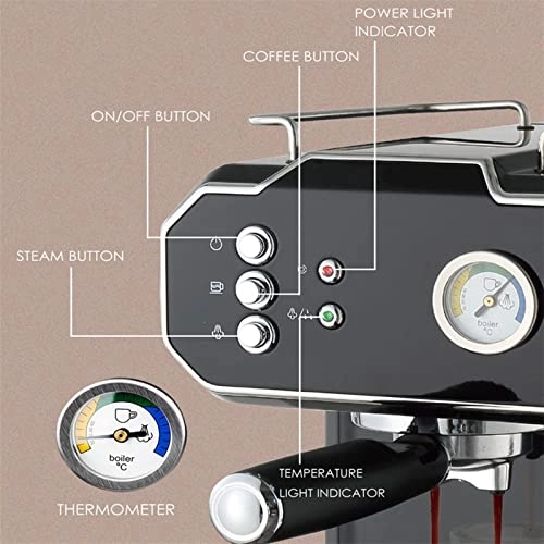 Espresso coffee maker - 1L