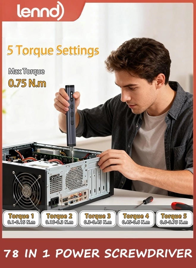 Electric Screwdriver Set - 350mAh