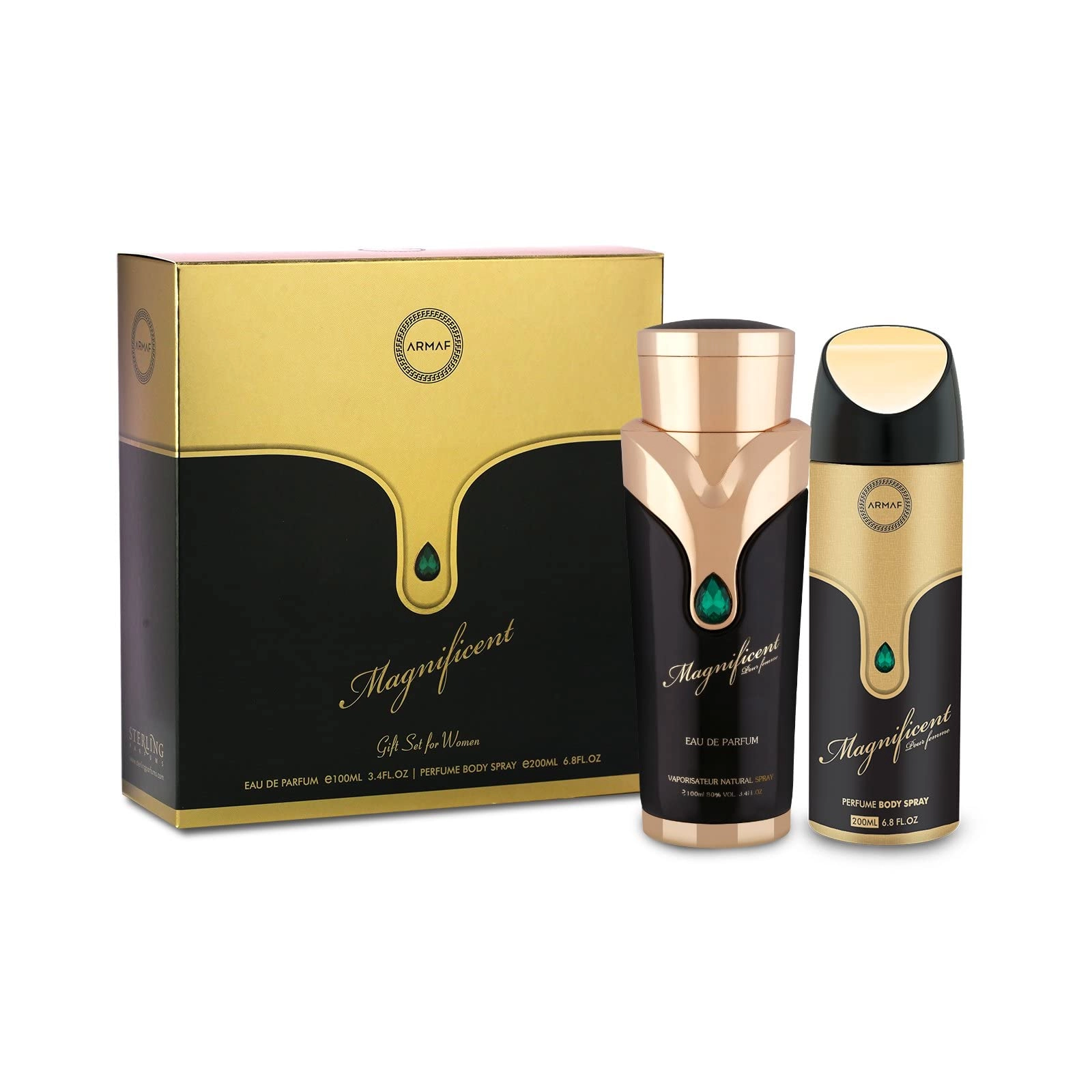 Sterling Perfumes Magnificent Pour Femme - Eau de Parfum 2 Pieces Gift Set