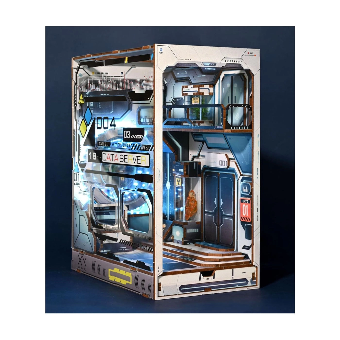 Book Nook Kit - Painter's Day at Dusk