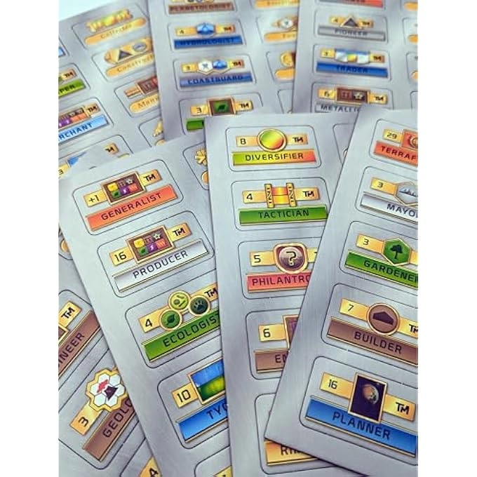 Terraforming Mars: Milestones & Awards