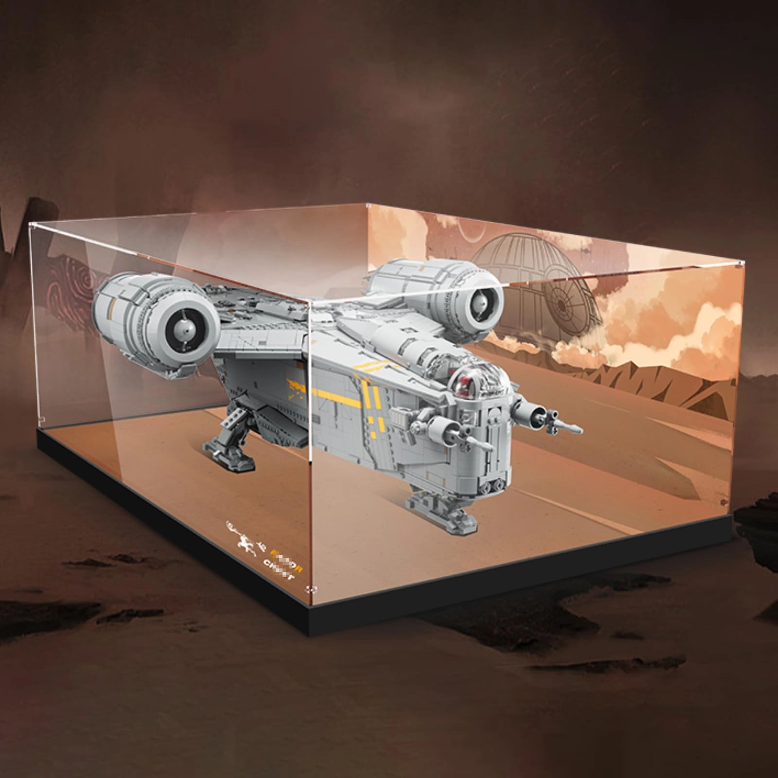 SUNHON Figures Display Box - 80x60x30cm