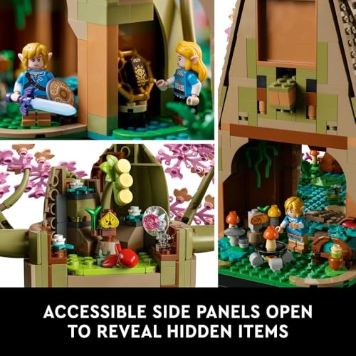 The Legend of Zelda Great Deku Tree - 2-in-1 2500-piece 4 minifigures