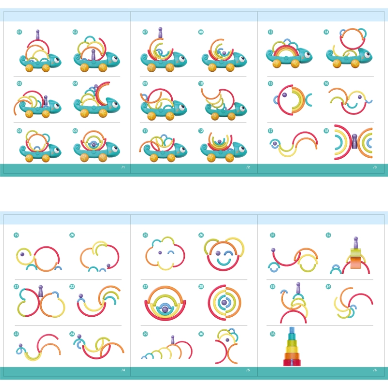 Rainbow Chameleon - Suitable for 18 months to 5 years