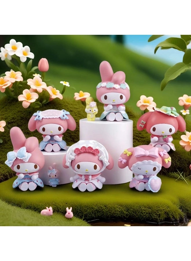 Generic My Melody Dreamy Tea Party Blind Box Series - 6 piece(s)