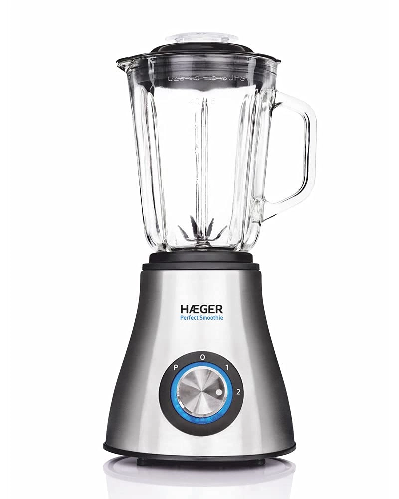 Haeger LQ-600.007A - Glass jug 2 Speed Non-slip base