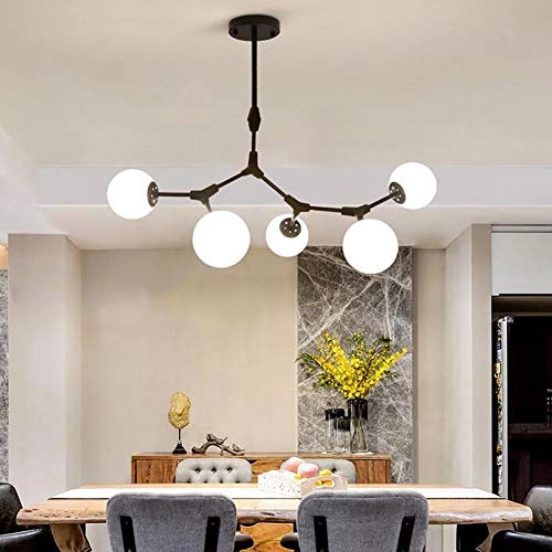 Magic Bean Molecule Chandelier