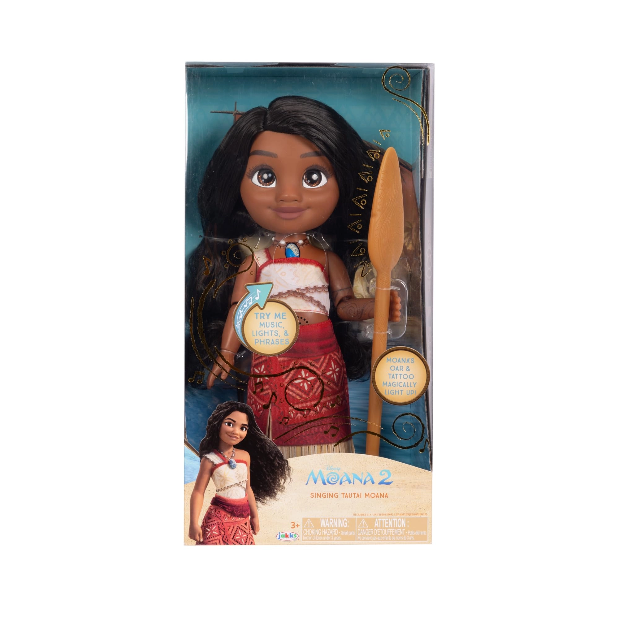 Moana Doll - Plastic Musical Ages 3+