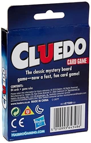 Clue: Classic Card Travel - Card Game