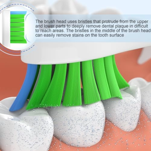 Senstive Replacement Brushes - 8 piece(s) White