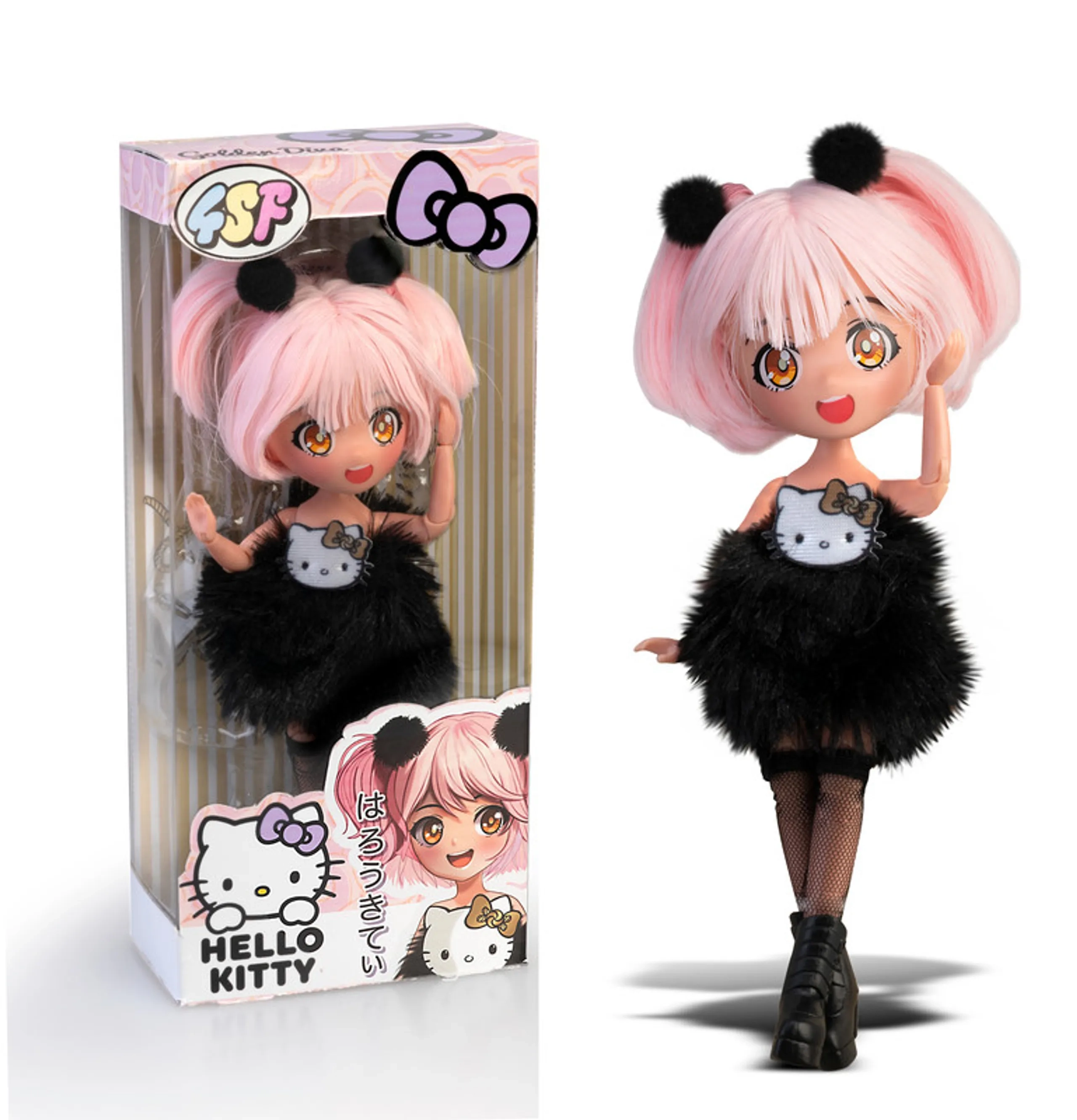 Hello Kitty Manga Doll - Pretty Pink Ages 4+