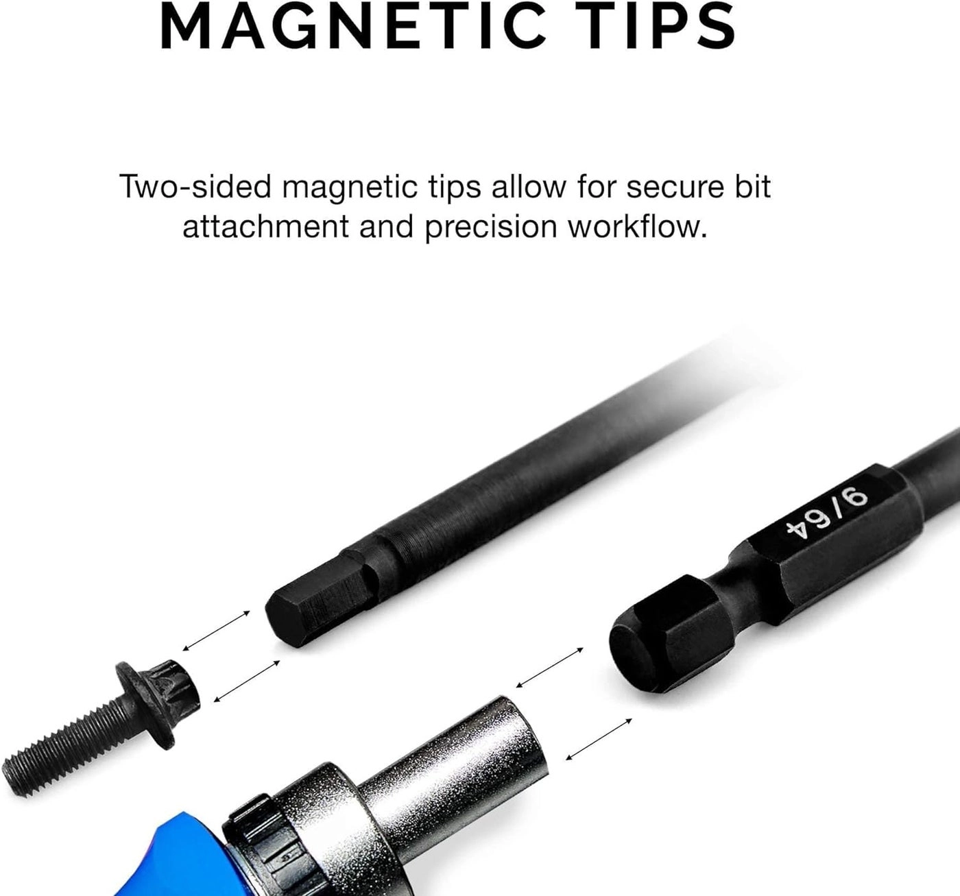 01147A Allen Wrench Drill Bits - 11-Piece SAE 1/16" to 5/16"
