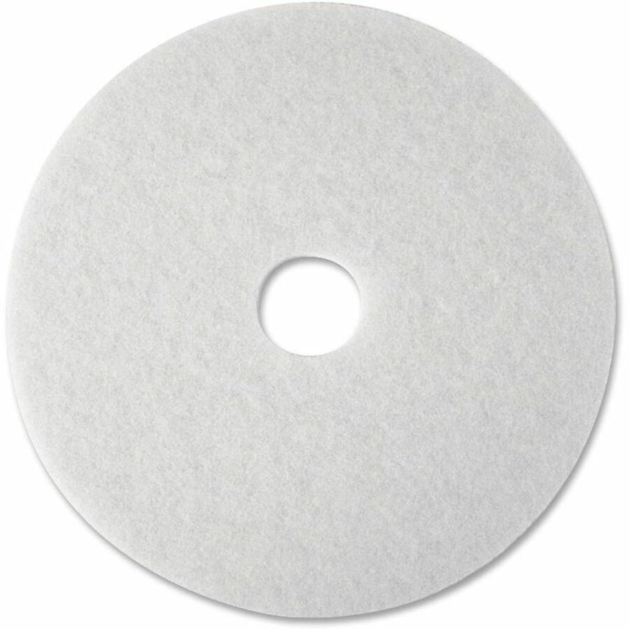 White Super Polish Pad 4100 - 17" 5 Count