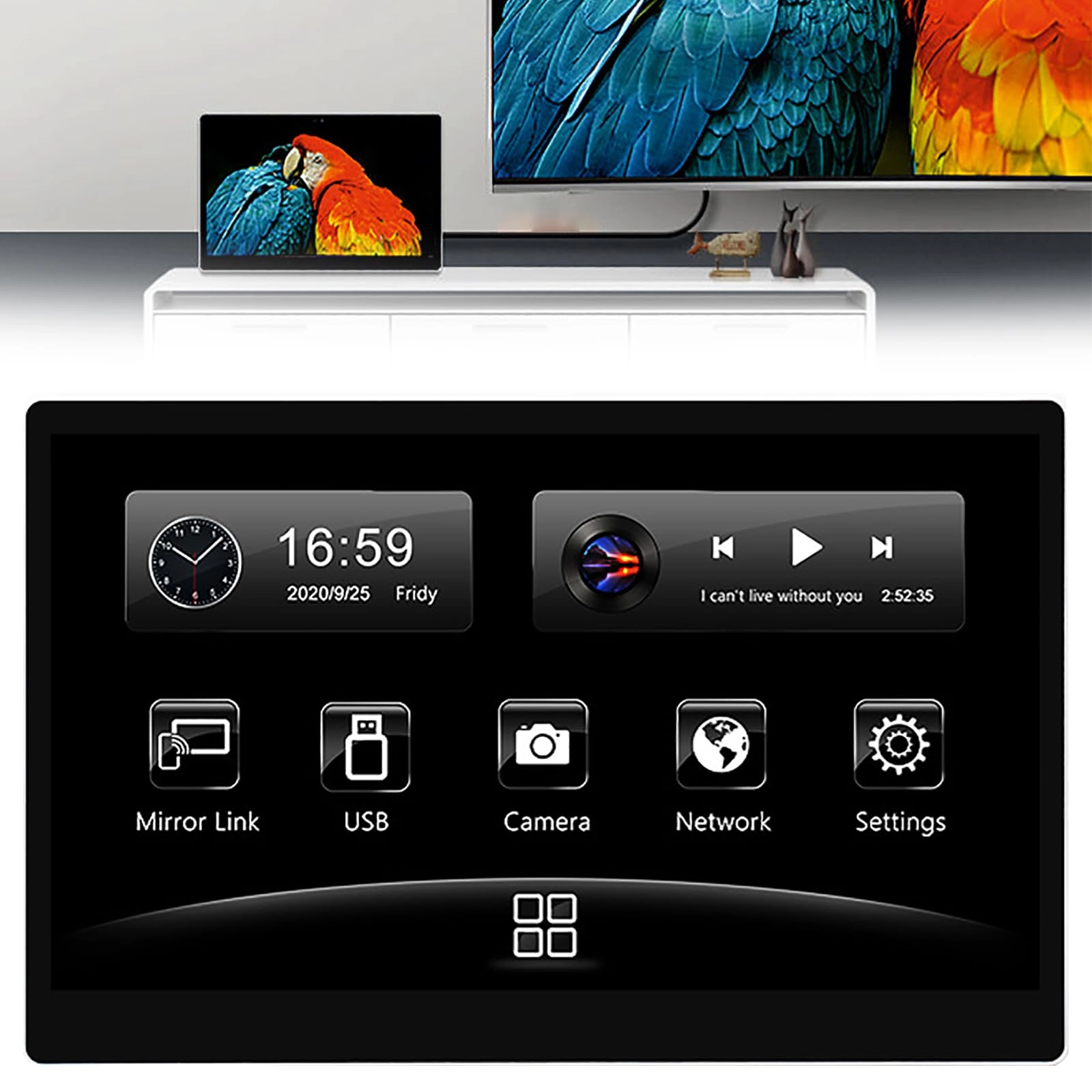 Headrest player - 11.6-inch