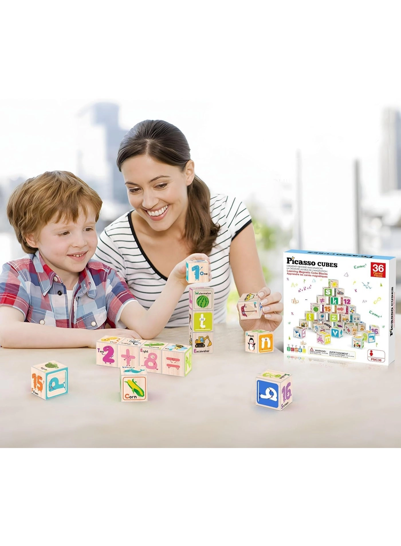 Magnetic Cubes - 3+ Years 36 pieces