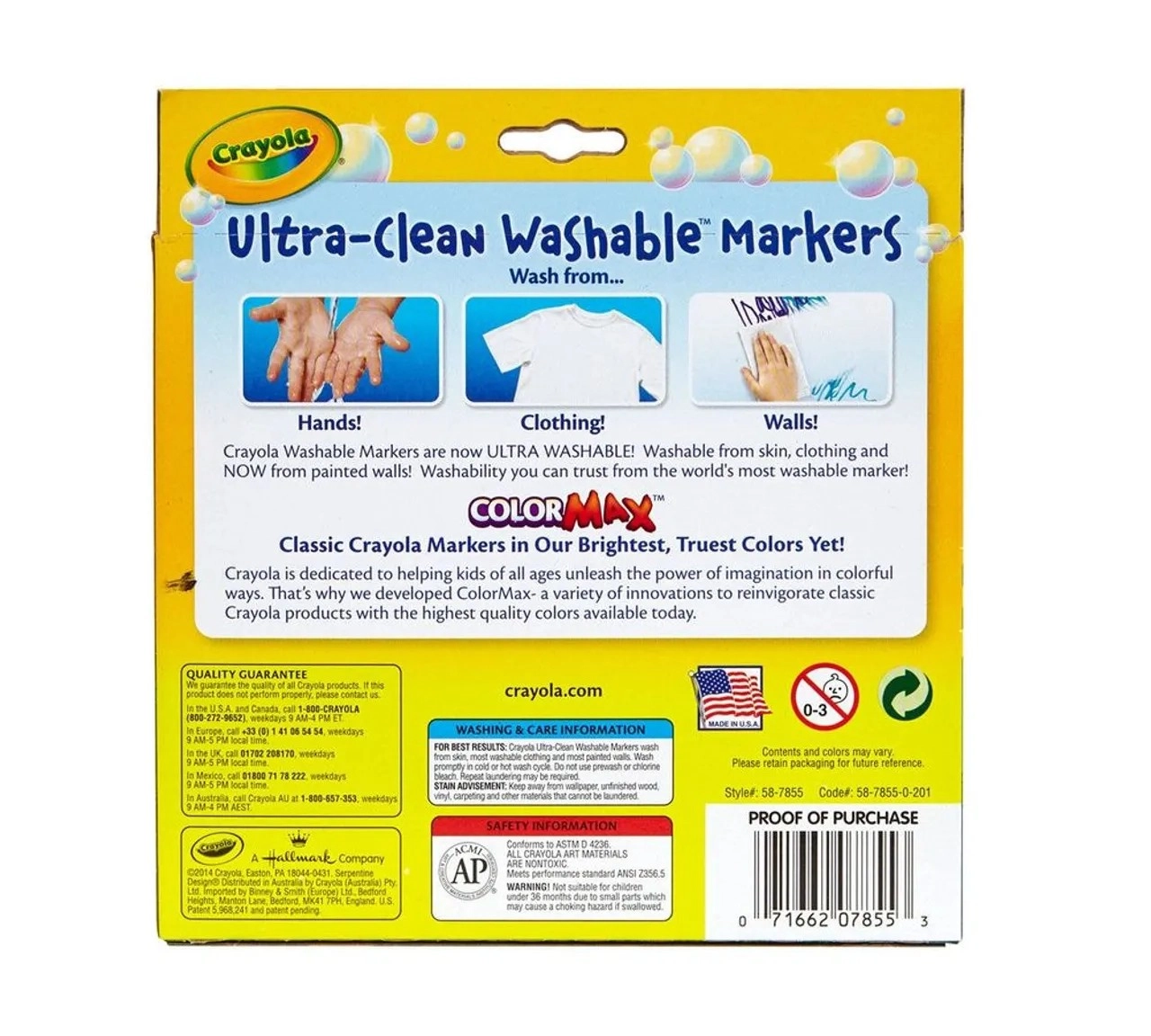 Clicks Retractable Markers - 10 different shades conical tips
