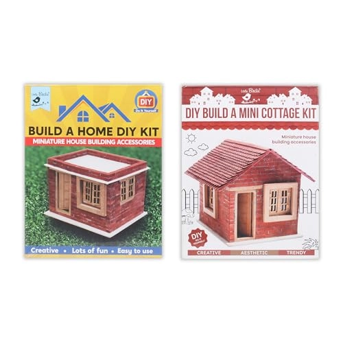 DIY Build A Mini Cottage Kit + DIY Build A Home Kit - 24 months and up