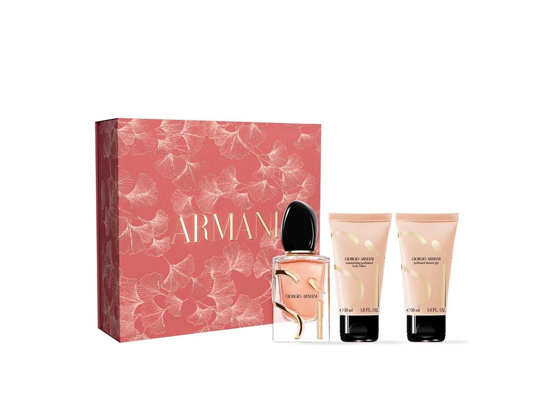 Giorgio Armani Sì Eau de Parfum Intense - 100ml 15ml + Body Lotion - 50ml