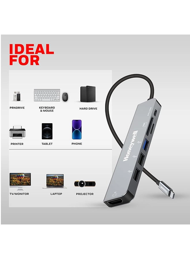 7In1 Typec Docking Station - Type C Laptop PC MacBook Thunderbolt 3