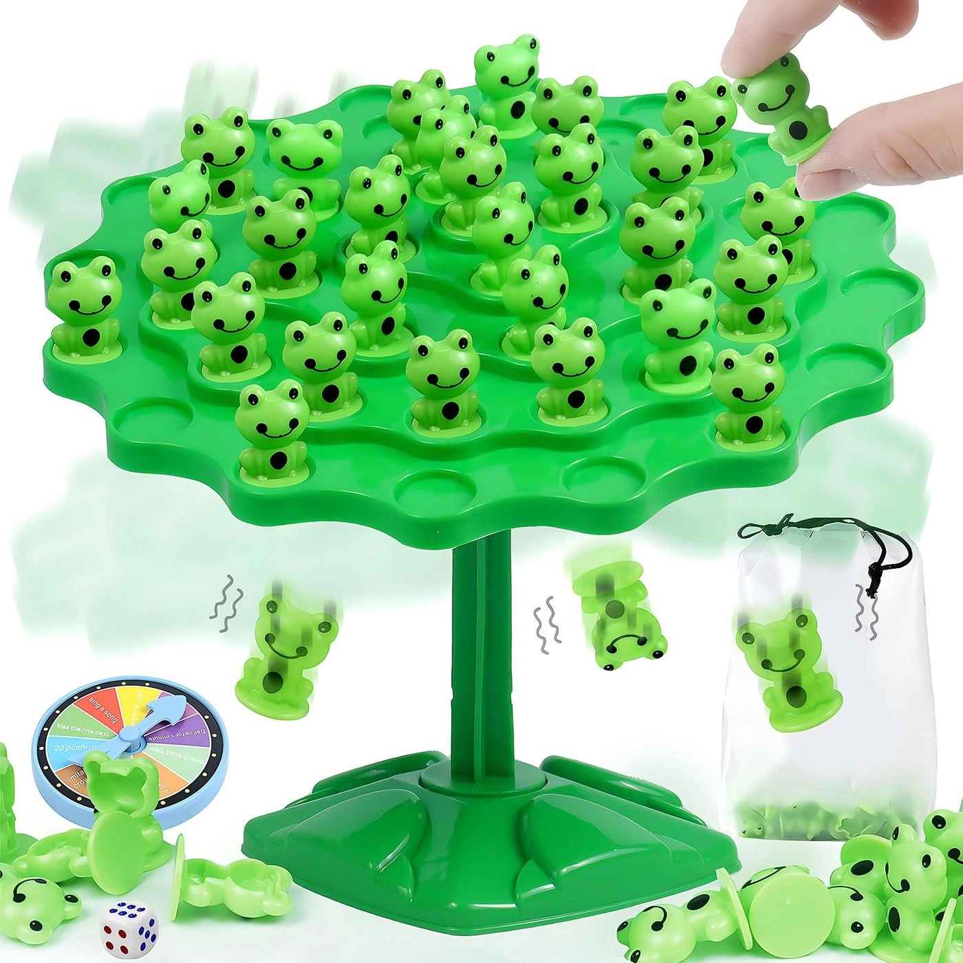Frog Balance Game - Interactive Tabletop Puzzle