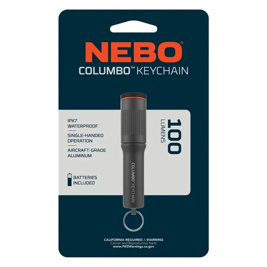 Columbo Keychain Flashlight (100lm)