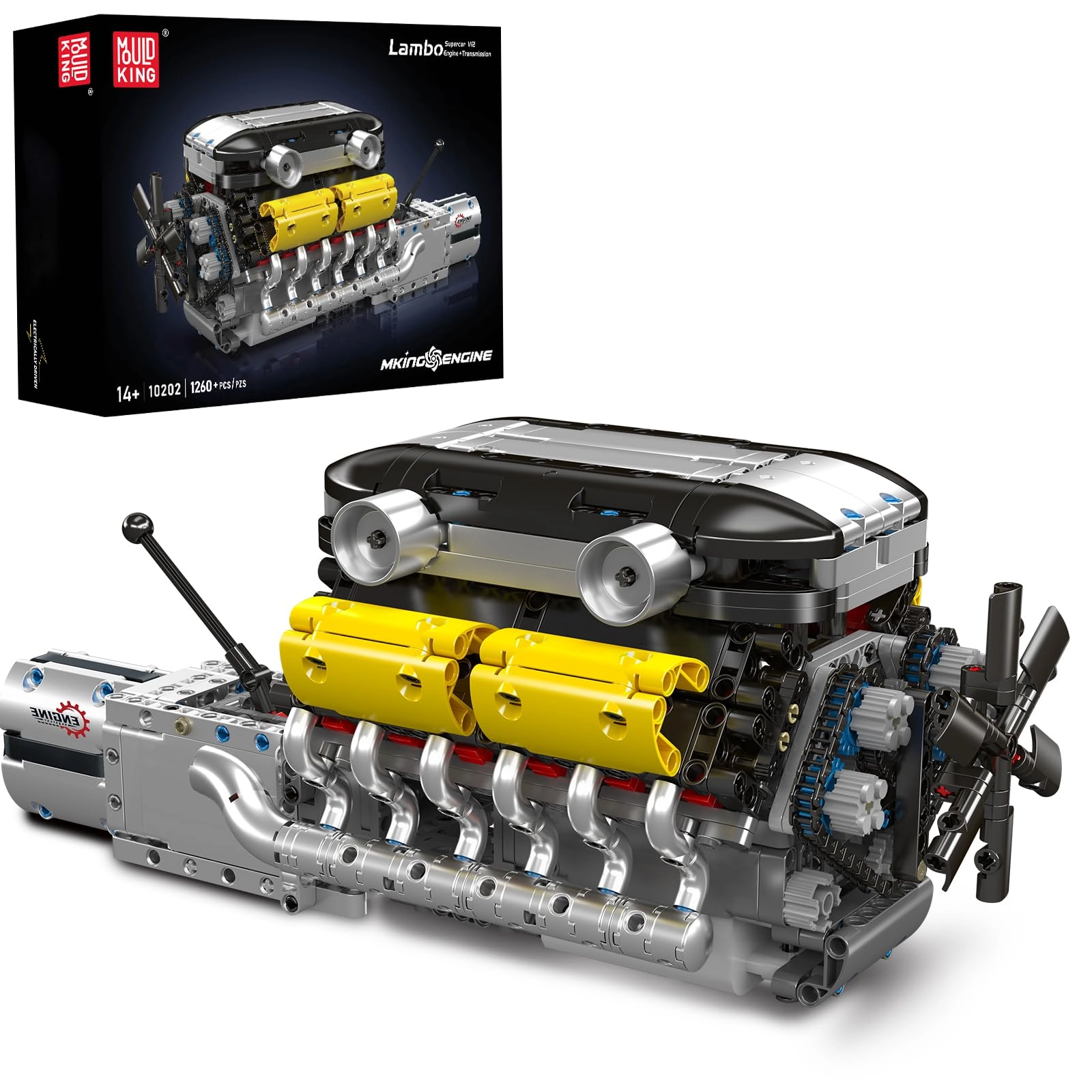 V12 4-Speed Transmission Engine (10202)