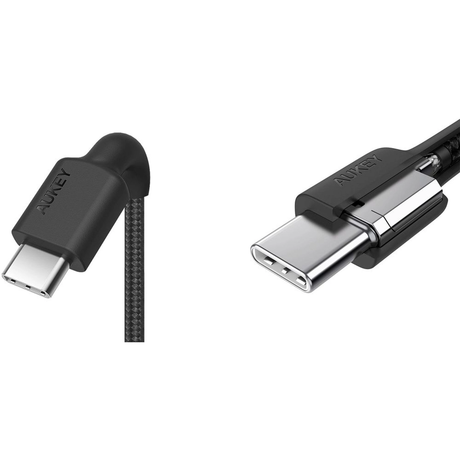 Nylon Braided USB-C Cable USB-C to USB-A 0.9m