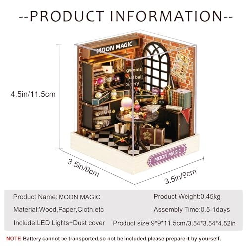 Miniature House Kit - Moon Magic