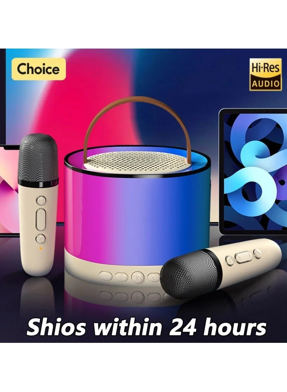 shopi.ae K52 - 2 Microphone 5W