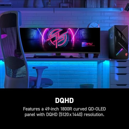MPG 491CQPX QD-OLED - 49 Inches 5120x1440