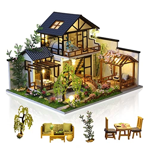 Miniature Dollhouse Kit - Traditional Courtyard 1:24 Scale