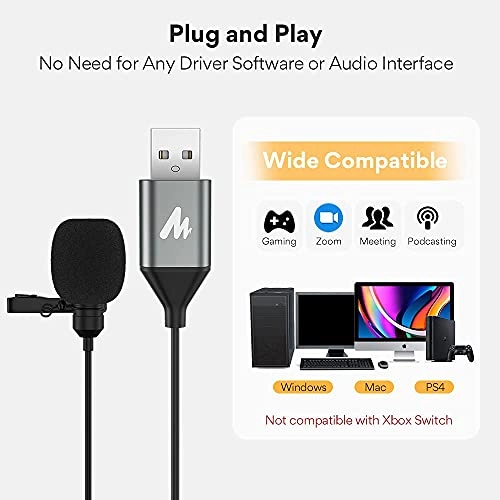 UL10 Lavalier Microphone USB Microphone