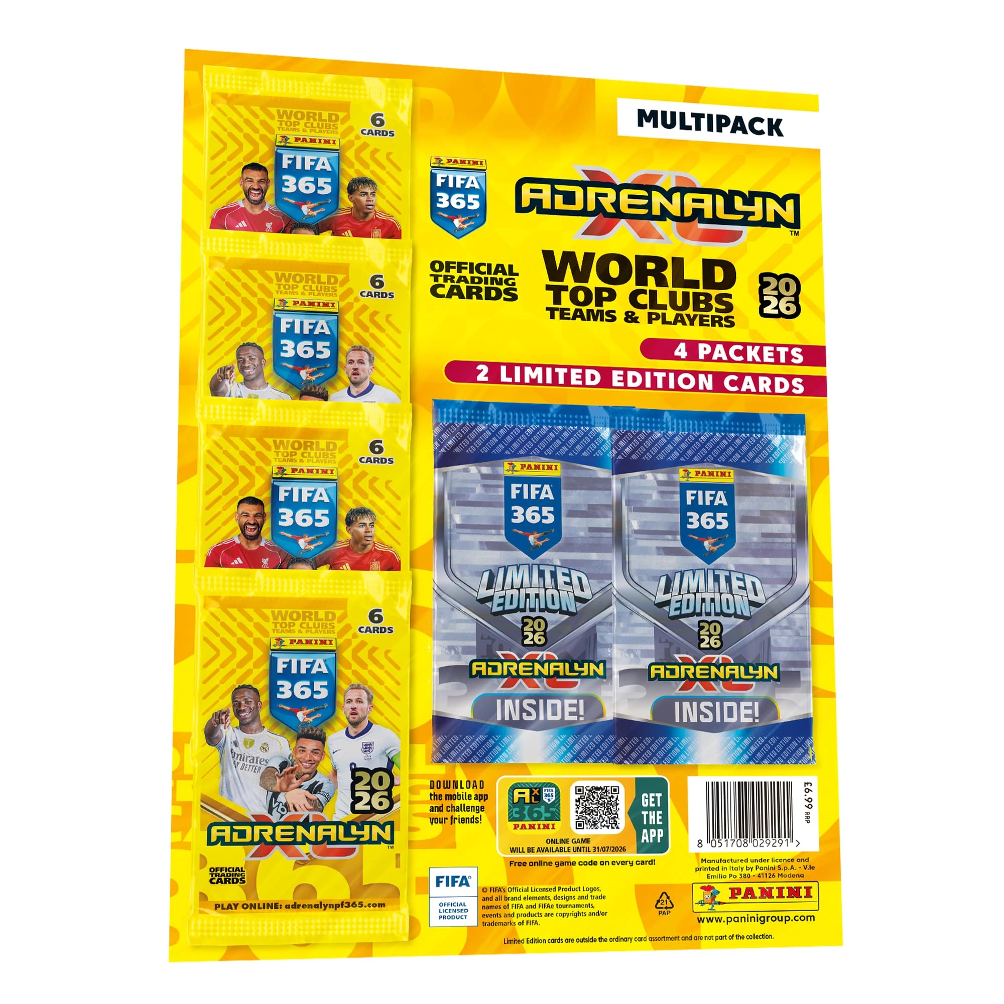 Panini FIFA 365 Adrenalyn XL - Multipack 2026