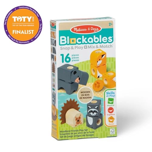 Blockables Woodland Creatures Building Set - 56 pcs