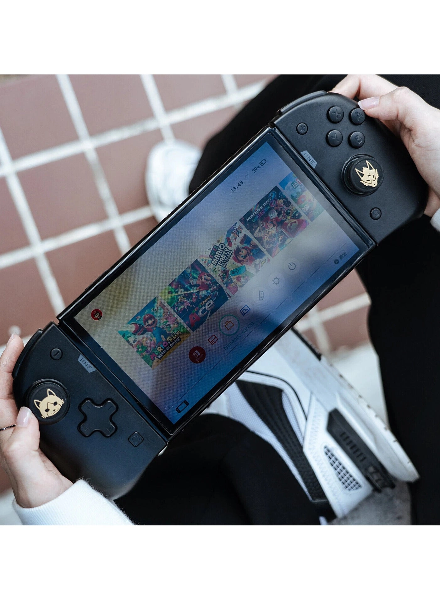 Wake up Right Left Wireless Controller - White Nintendo Switch