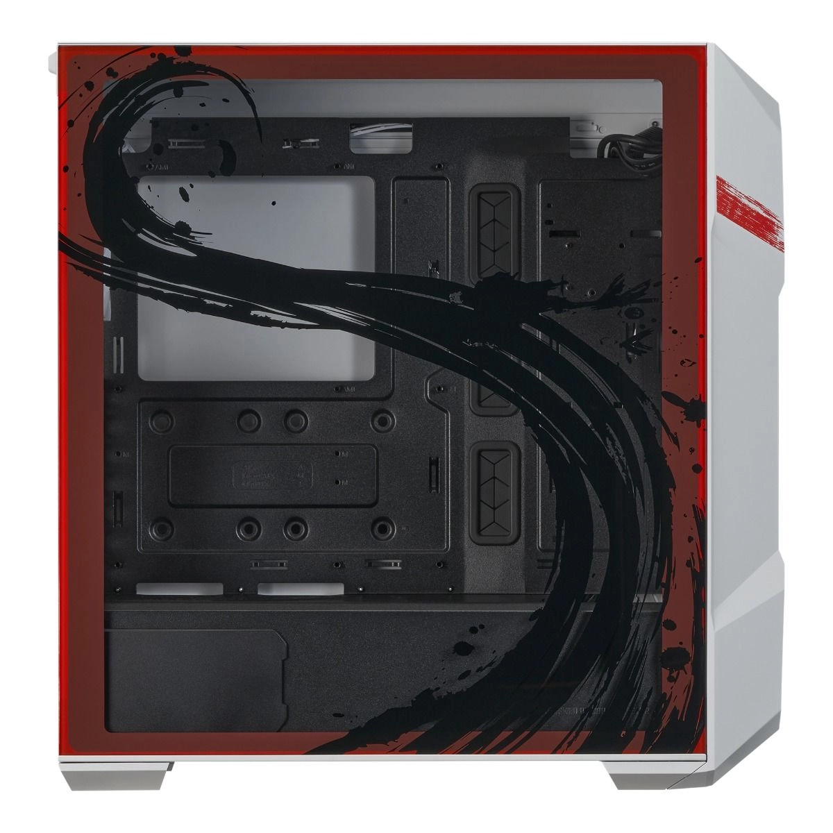 TD500 Mesh - Fully tempered glass side panel Mid-tower PC case