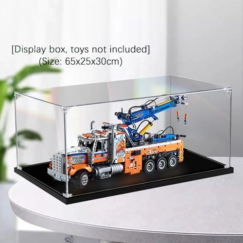 Acrylic Display case - 42128 65 x 25 x 30 cm Dustproof Transparent