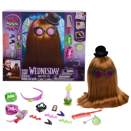 Just Play Wednesday Ignatius Itt Styling Head - 20-Pieces