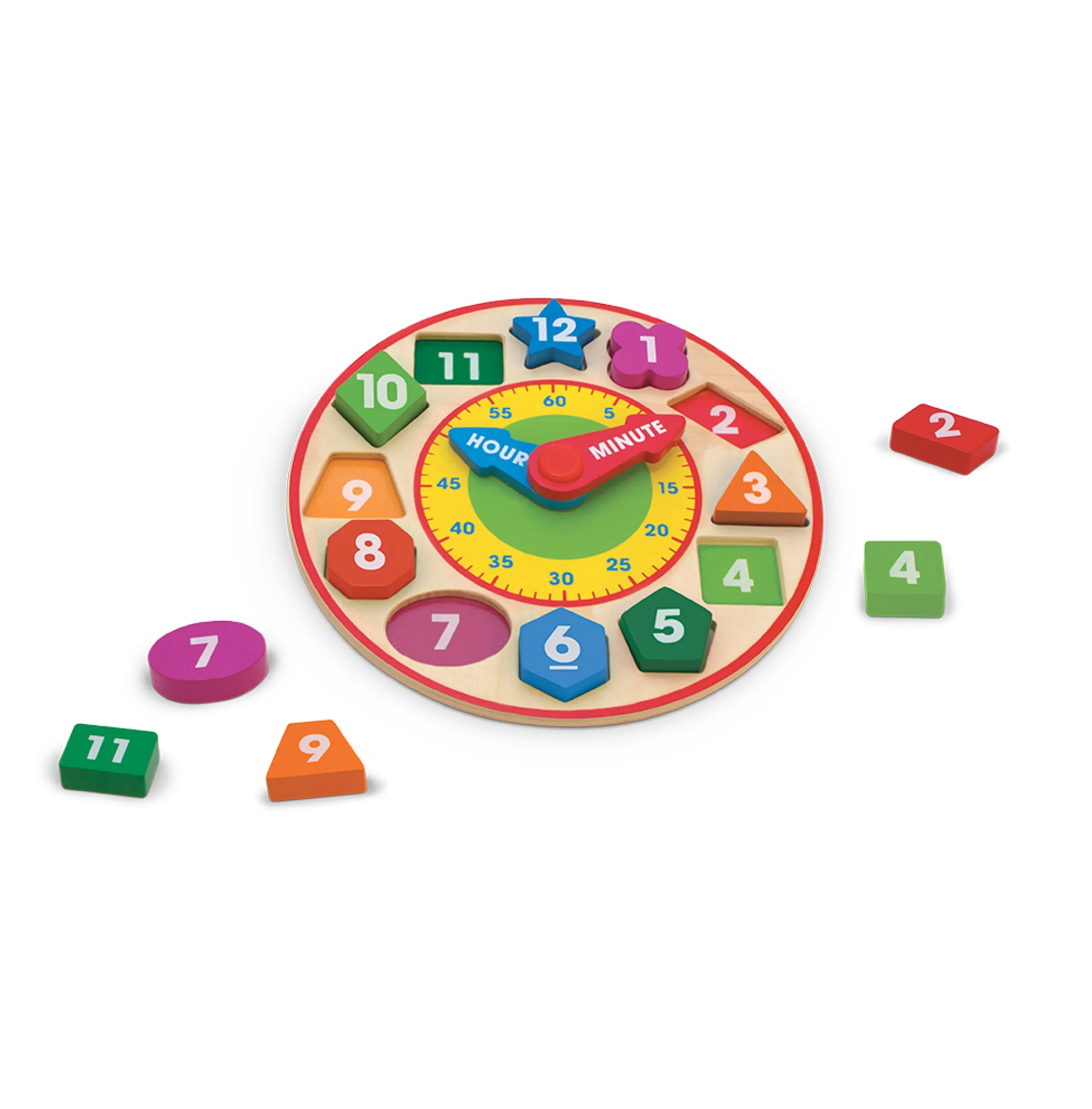 Shape Sorting Clock - 3+ Years 12 piece(s)