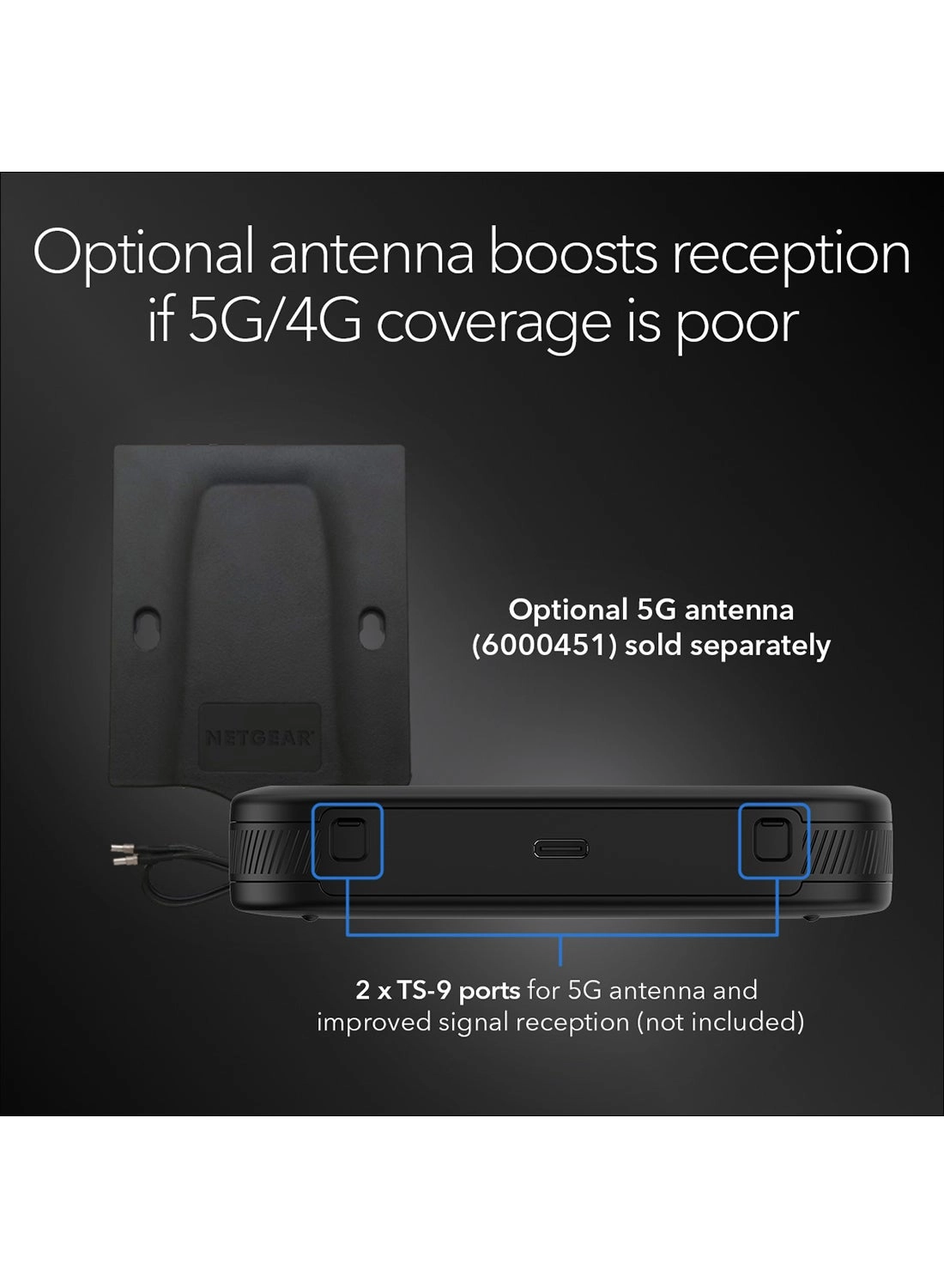 Nighthawk M3 - 5G 802.11ax 2.5 Gbps
