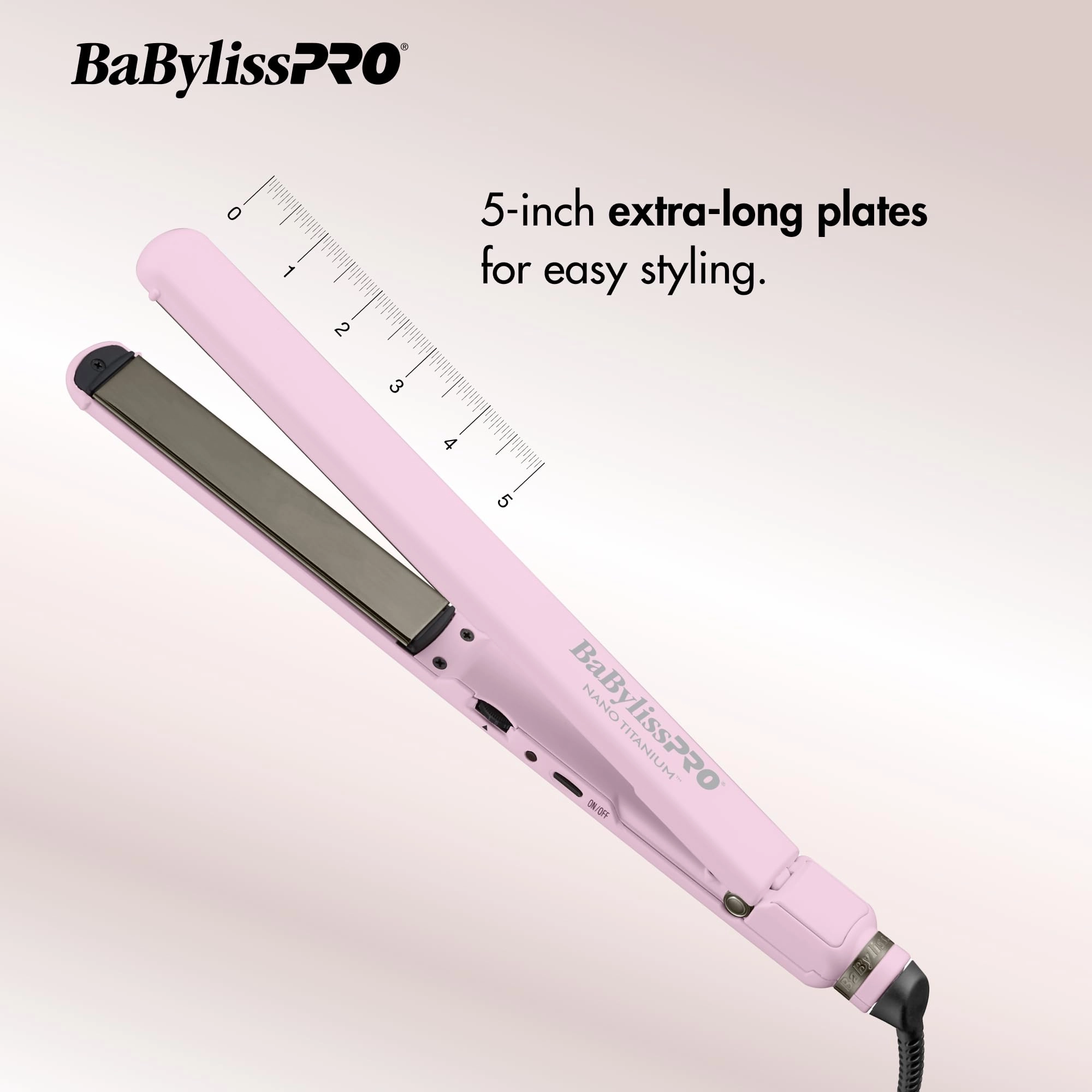 Nano Titanium Ultra-Thin Flat Iron - 1 inch